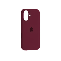 Чохол Silicone Case Бордовий (Maroon) iPhone 17