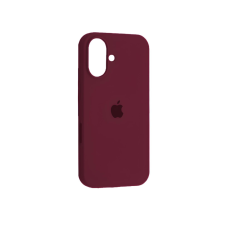 Чохол Silicone Case Бордовий (Maroon) iPhone 17