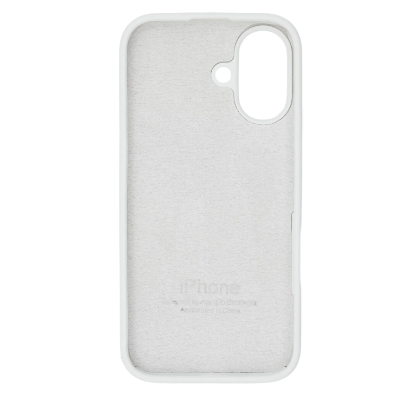 Чохол Silicone Case Білий (White) iPhone 17