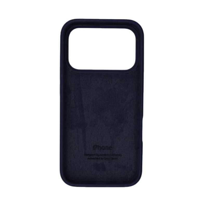 Чехол Silicone Case Синий (Midnight Blue) iPhone 17 Pro Max