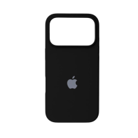 Чехол Silicone Case Черный (Black) iPhone 17 Pro Max