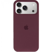 Чохол Silicone Case Бордовий (Maroon) iPhone 17 Pro Max