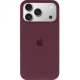 Чехол Silicone Case Бордовый (Maroon) iPhone 17 Pro Max
