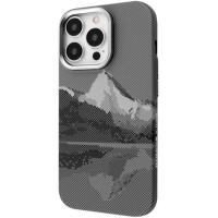Чехол накладка Proove Gleam Case with Magnetic Ring iPhone 16 Pro Max Silver Peak