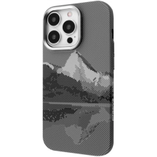 Чехол накладка Proove Gleam Case with Magnetic Ring iPhone 16 Pro Max Silver Peak
