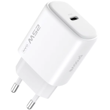 Мережевий адаптер Proove Silicone Power2 25W Type-C White