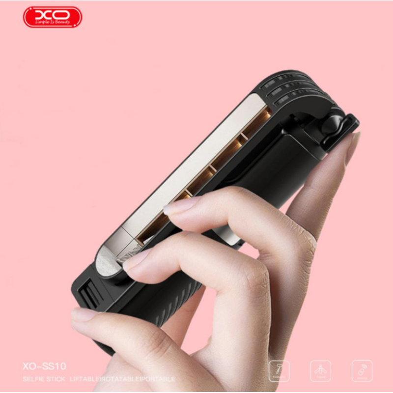 Монопод (трипод) XO SS10 Mini Selfie Stick з дзеркалом 80см Bluetooth