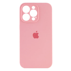 Чехол Silicone Case Camera Protective iPhone 15 Pro Розовый (Pink)