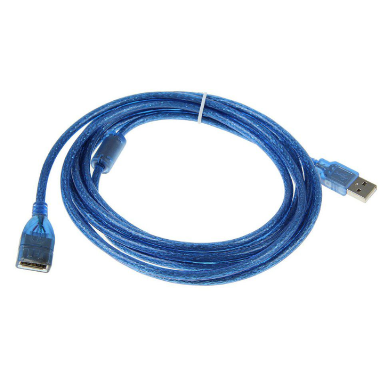 Кабель-удлинитель USB  USB2.0 to AM-AF 3м синий