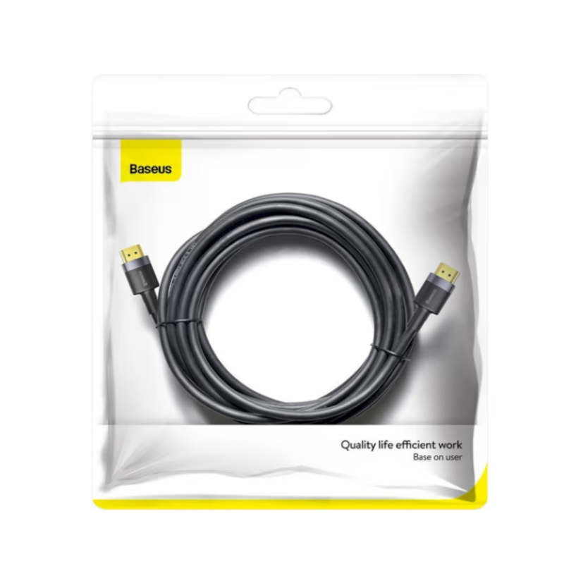 Кабель Baseus Cafule HDMI to HDMI 4k 2m black