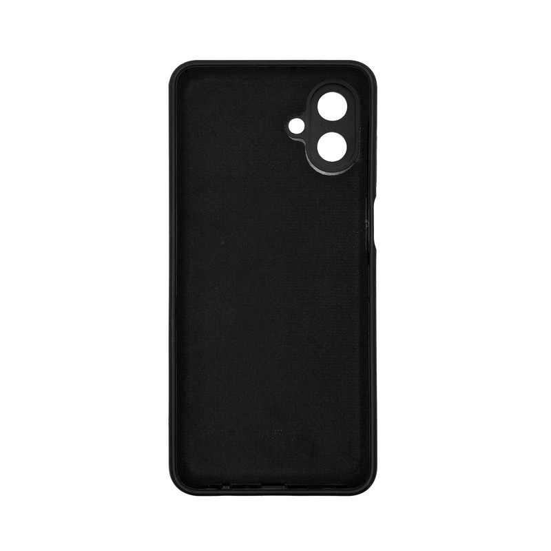 Чохол накладка Silicone Cover Soft Touch ЗК Samsung A07 Чорний