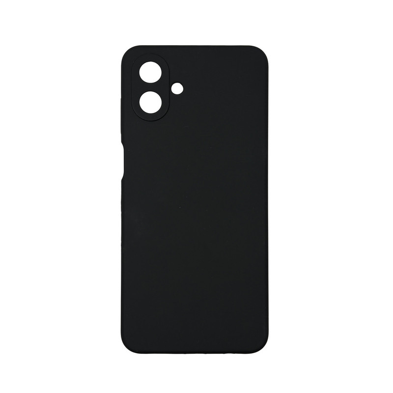 Чохол накладка Silicone Cover Soft Touch ЗК Samsung A07 Чорний