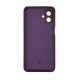 Чохол накладка Silicone Cover Soft Touch ЗК Samsung A07 Бордовий