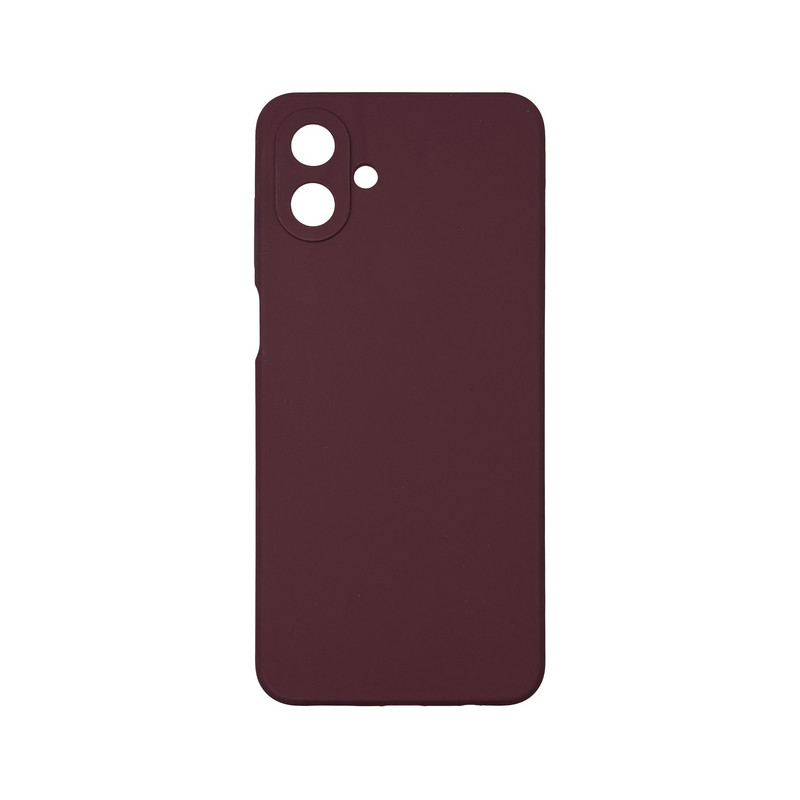 Чохол накладка Silicone Cover Soft Touch ЗК Samsung A07 Бордовий