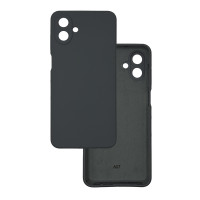Чохол накладка Silicone Cover Soft Touch ЗК Samsung A07 Темно-сірий