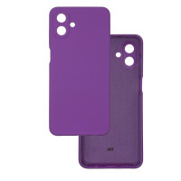 Чохол накладка Silicone Cover Soft Touch ЗК Samsung A07 Фіолетовий