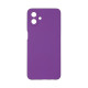 Чохол накладка Silicone Cover Soft Touch ЗК Samsung A07 Фіолетовий