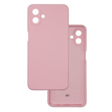 Чехол накладка Silicone Cover Soft Touch ЗК Samsung A07 Розовый