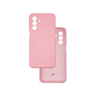 Чохол накладка Silicone Cover Soft Touch ЗК Samsung A17 Рожевий
