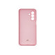 Чехол накладка Silicone Cover Soft Touch ЗК Samsung A17 Розовый