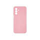 Чехол накладка Silicone Cover Soft Touch ЗК Samsung A17 Розовый