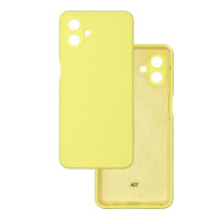 Чохол накладка Silicone Cover Soft Touch ЗК Samsung A07 Жовтий
