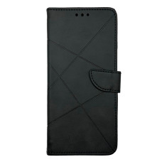 Чехол книжка Business leather Хлястик Xiaomi Redmi 15 Черный