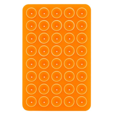 Держатель-присоска для мобильного телефона Sticker Side Silicone (100x64mm) Orange