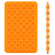 Держатель-присоска для мобильного телефона Sticker Side Silicone (100x64mm) Orange