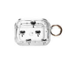 Чехол футляр для наушников AirPods Pro2 Shiny Crystal Heart