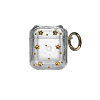Чехол футляр для наушников AirPods 1/2 Shiny Crystal Flower