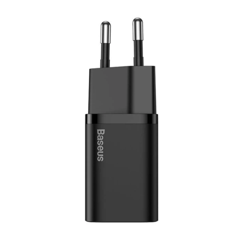 Сетевой адаптер Baseus Super Si Pro Quick Charger Type C 20W Black
