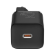 СЗУ Baseus Super Silicone Quick Charger 25W Type-C + With Cable Type-C to Type-C 3A Black
