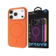 Чехол накладка Proove Spectrum Case with MagSafe iPhone 17 Pro Оранжевый (peel orange)