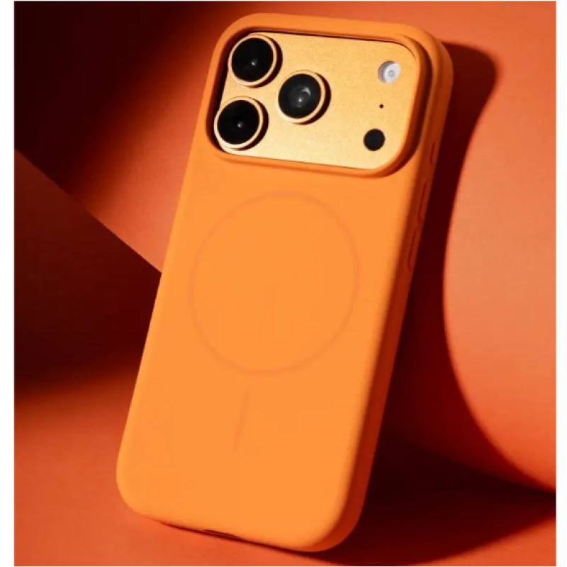 Чехол накладка Proove Spectrum Case with MagSafe iPhone 17 Pro Max Оранжевый (peel orange)