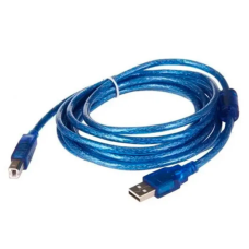 Кабель USB 2.0 AM-BM (5m) blue