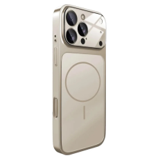 Чехол накладка AG Glass with MagSafe Titanium Grey iPhone 16 Pro