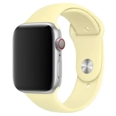 Ремешок Apple Watch silicone 38/40/41 mm желтый (Mellow yellow)