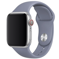 Ремешок Apple Watch silicone 38/40/41 mm серый (Lavander grey)