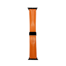 Ремешок Apple Watch Leather Magnet 38/40/41 mm Orange