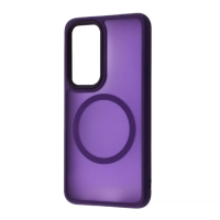 Чохол накладка Matte Insane Case With MagSafe Samsung S23 Deep Purple