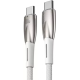 Кабель Type C-Type C Baseus Glimmer Series Fast Charging 100W 1m White