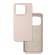 Чехол накладка Silicone Cover Soft Touch ОК Xiaomi 15T Пудра