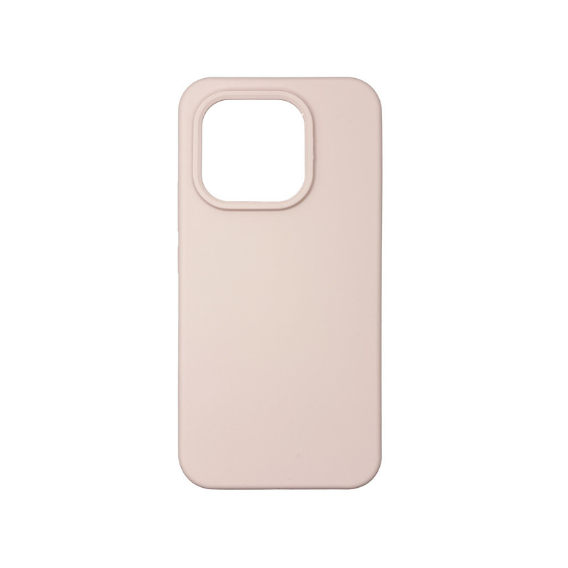 Чехол накладка Silicone Cover Soft Touch ОК Xiaomi 15T Пудра