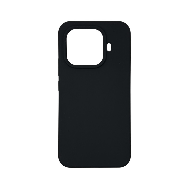 Чехол накладка Silicone Cover Soft Touch ОК Xiaomi 15T Pro Черный