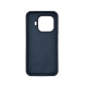 Чехол накладка Silicone Cover Soft Touch ОК Xiaomi 15T Pro Темно-синий