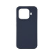 Чехол накладка Silicone Cover Soft Touch ОК Xiaomi 15T Pro Темно-синий