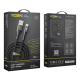 Кабель USB-Type C YOKI LED YK-LE17 3A 2m Black