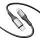 Кабель Type-C to Type-C YOKI SOLID YK-SO15 60W 1.2m Black