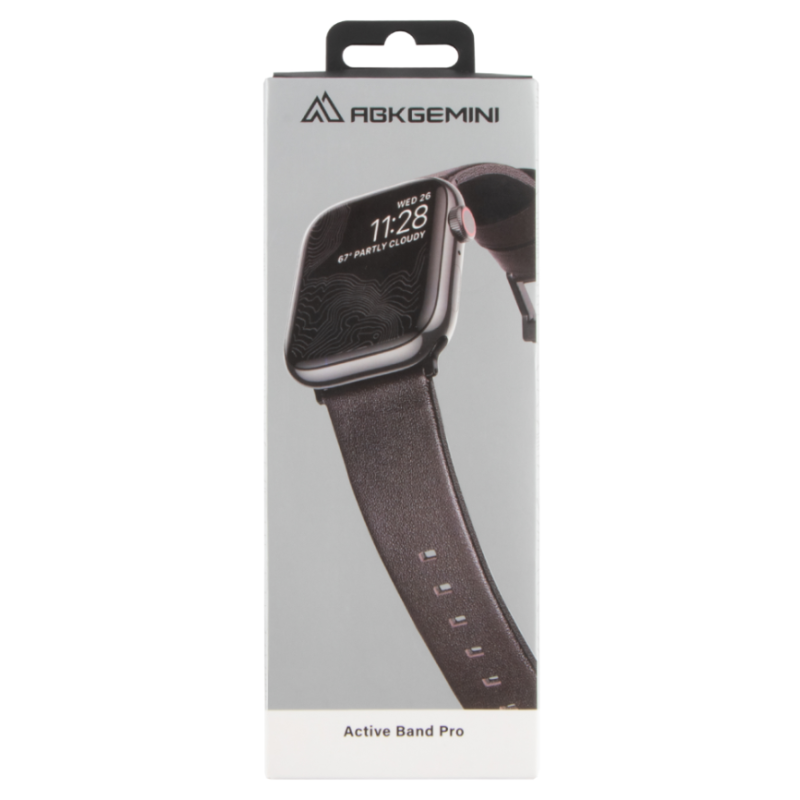 Ремешок для Apple Watch Leather Silicone 38/40/41 mm Coffe Silver